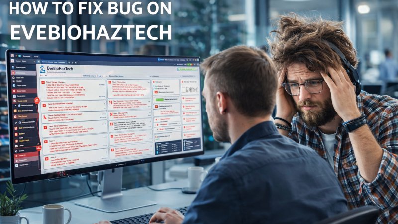 how to fix bug on evebiohaztech