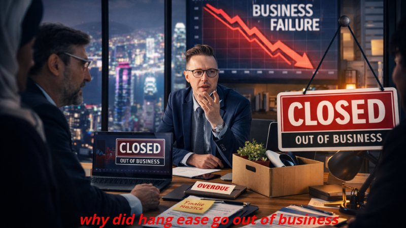 why did hang ease go out of business